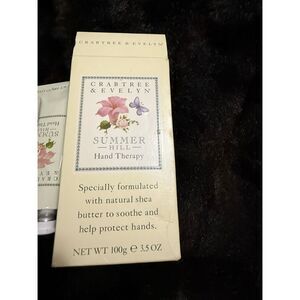 Crabtree & Evelyn SUMMER HILL Specially Formulated Hand Therapy 3.5 oz